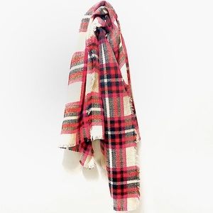 express plaid blanket scarf